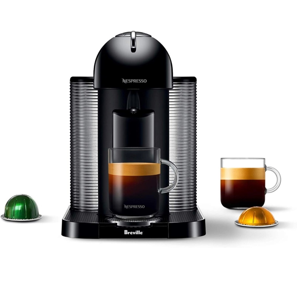 Nespresso Vertuo Coffee and Espresso Machine by Breville, Black